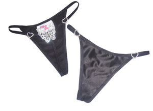 Rhinestone Butterfly G-string