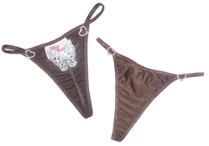 Rhinestone Butterfly G-string