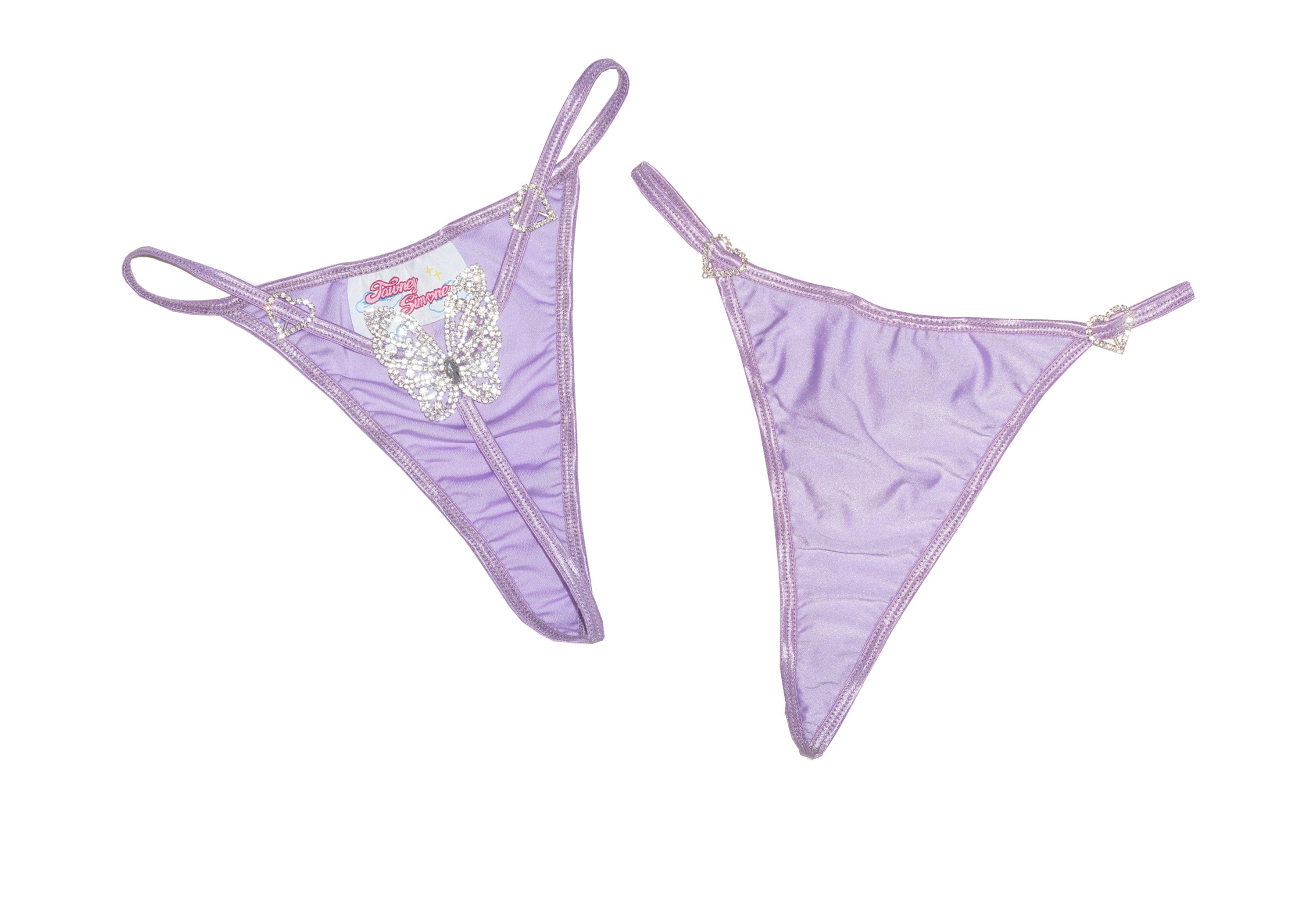 Rhinestone Butterfly G-string – Tawney Simone