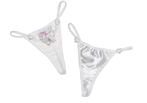 Rhinestone Butterfly G-string